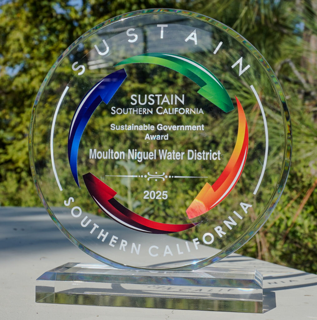Moulton Niguel Water District Honored as Sustainable Government of the Year