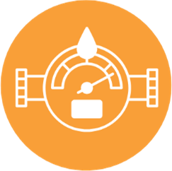 Irrigation Hydrometer (Combination Meter) incentive graphic offering up to $800 per device, with a water meter and pipe icon on the left